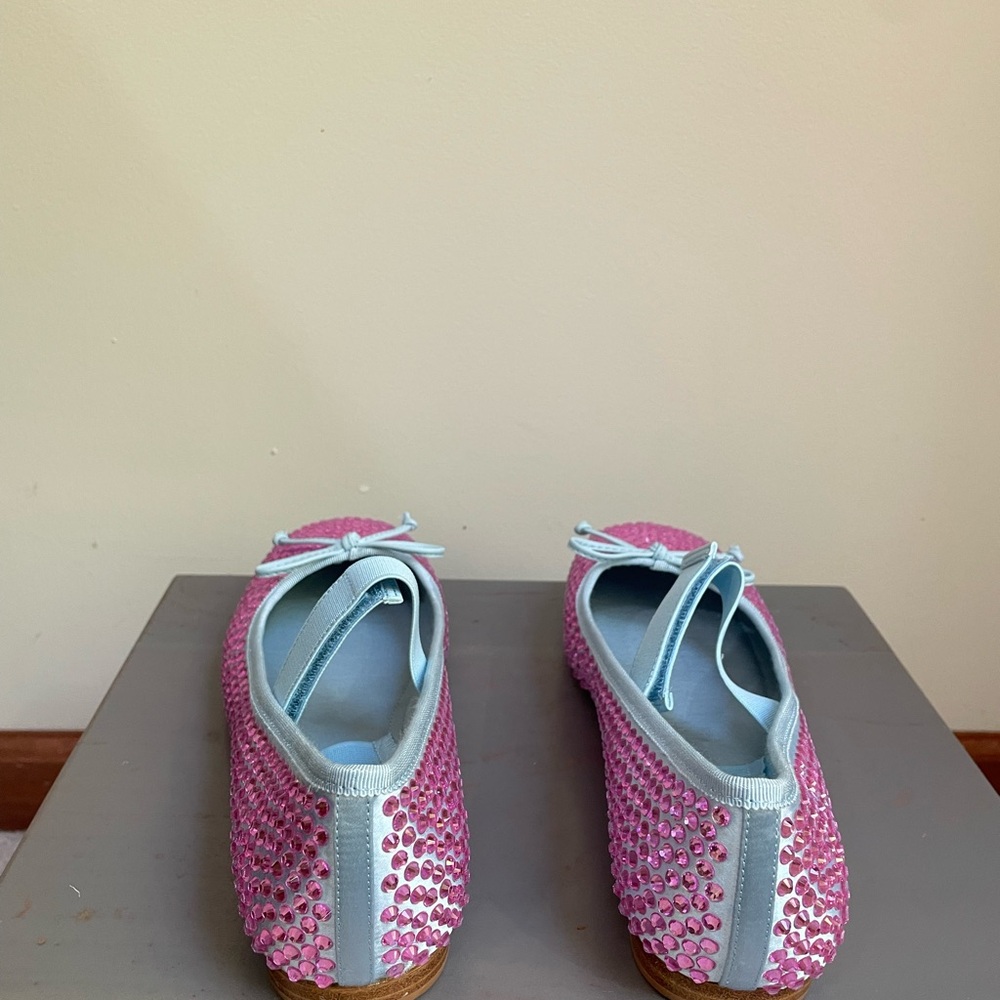Jeffrey Campbell Prima Gemstone Mary Jane Ballet Flats - NEW NWOB - Picture 6 of 9